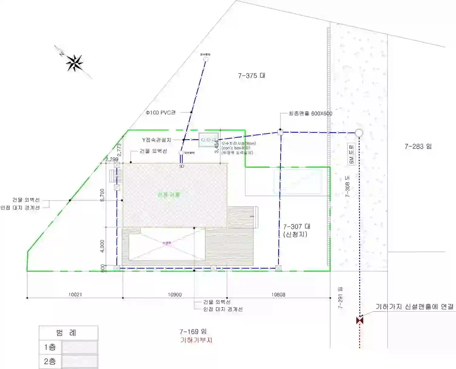 대부남동 7-307 배치도 이미지